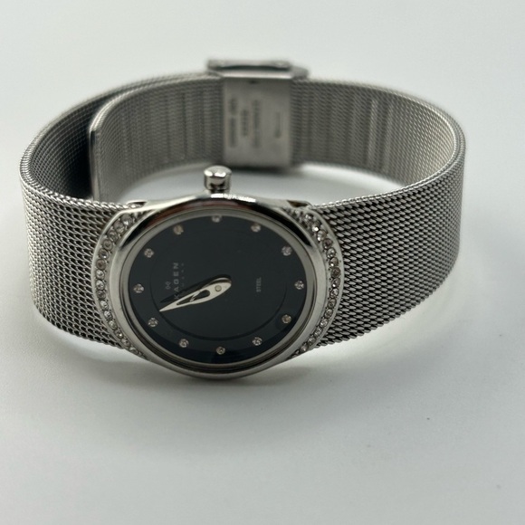 Skagen 686XSSSB Mesh Stainless Steel  Quartz Wrist Watch 050 main image 4